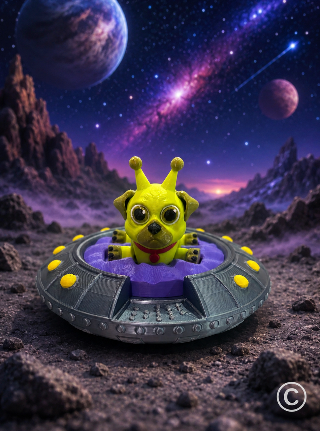 ALIEN PUG! 🛸👽