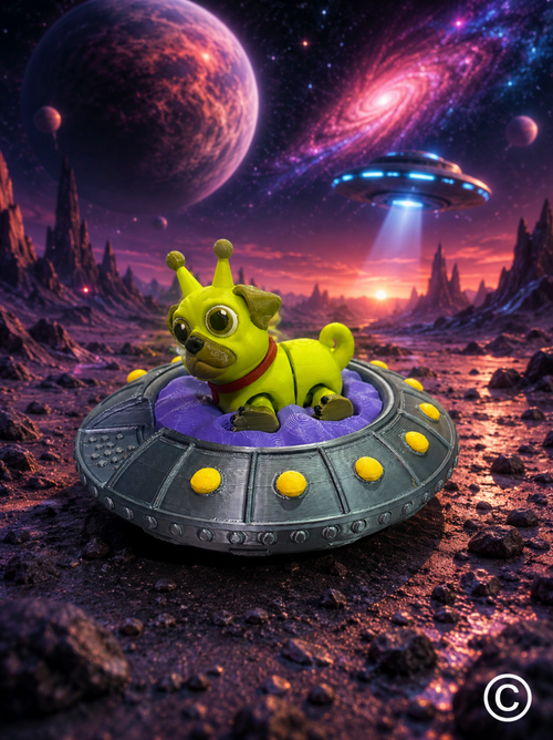 ALIEN PUG! 🛸👽