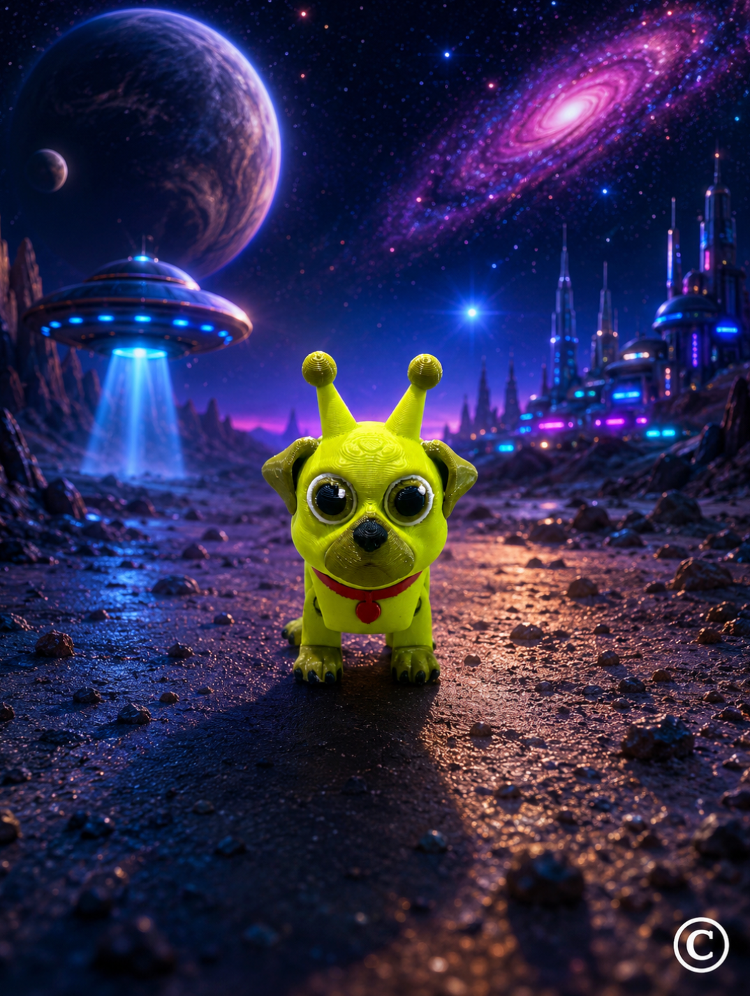 ALIEN PUG! 🛸👽